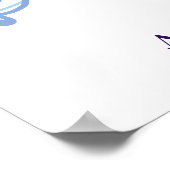 Dance Overweging Roze Ballerina Poster (Hoek)