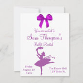 Dance Overweging Uitnodiging (Voorkant)