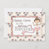 Dance Overweging Uitnodiging (Voorkant)