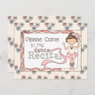 Dance Overweging Uitnodiging