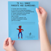 Dance Parent Herinder Apple Sky Blue Flyer (Hand)