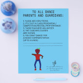 Dance Parent Herinder Apple Sky Blue Flyer (Enkel)