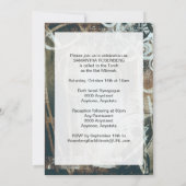 Dance Party Bat Mitzvah Invitation in Sky (Dos)
