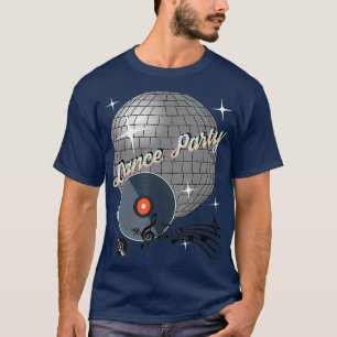 Dance Party DJ Rave Disco Mode Hipster T-shirt