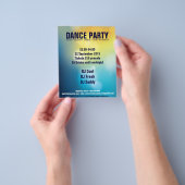 Dance Party Flyer No.1 (Hand)