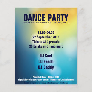 Dance Party Flyer No.1