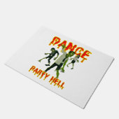 Dance Party Hell Dance Halloween Deurmat (Schuin)