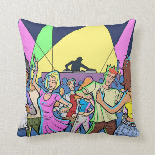 Dance Party Pillow Kussen