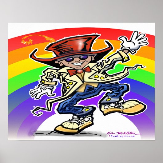 Dance Party Poster (Voorkant)