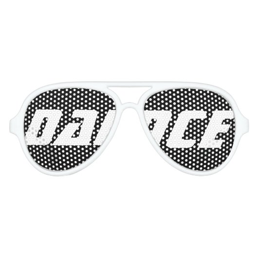 DANCE-party's. Aviator Zonnebril (Voorkant)