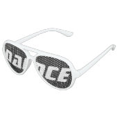 DANCE-party's. Aviator Zonnebril (Gekanteld)