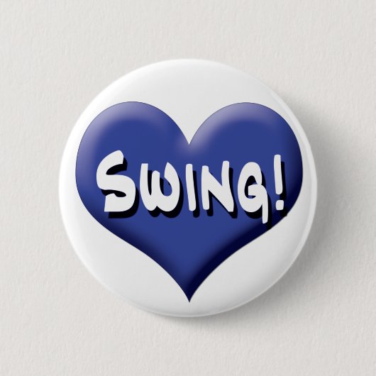 Dance Passion. Ronde Button 5,7 Cm (Voorkant)