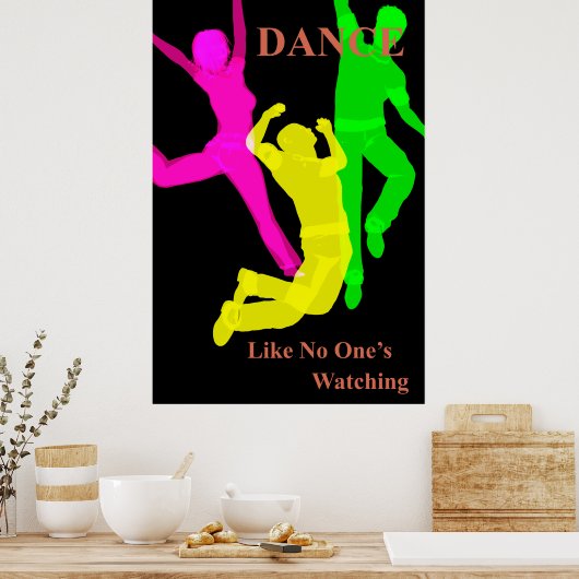 Dance poster (Keuken)