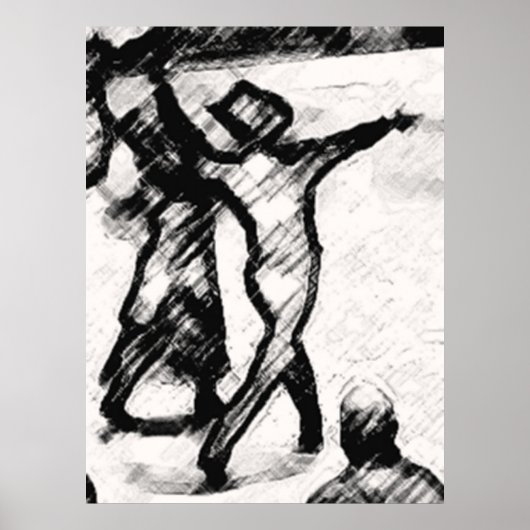 DANCE POSTER PRINT **TOT 32" (Voorkant)