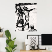 DANCE POSTER PRINT **TOT 32" (Thuiskantoor)