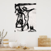 DANCE POSTER PRINT **TOT 32" (Keuken)