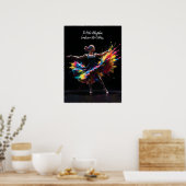 Dance Poster Print, Value Poster papier (mat) (Keuken)