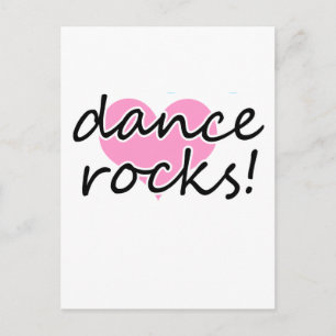 Dance Rocks. Briefkaart