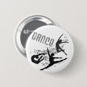 Dance Ronde Button 5,7 Cm (Voorkant /achterkant)