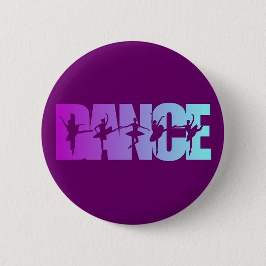 DANCE RONDE BUTTON 5,7 CM (Voorkant)