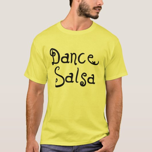 Dance Salsa T-shirt (Voorkant)