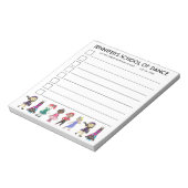 Dance School Studio Ballet Tap Jazz Acro Lyrical Notitieblok (Gedraaid)