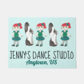 Dance School Studio Tap Schoenen Docent Dansen Deurmat (Voorkant)