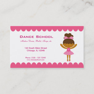 Dance School Visitekaartje
