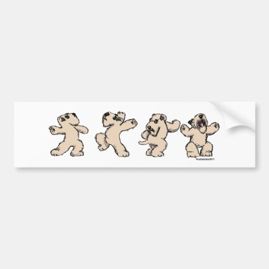 Dance SCWT Bumpersticker (Voorkant)