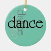 Dance Shadows Keramisch Ornament (Voorkant)