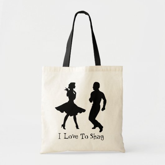 DANCE SHAG-BAG TOTE BAG (Voorkant)