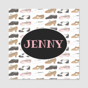 Dance Shoes Ballet Tap Jazz Lyrical Verjaardagsfee Naamplaatje