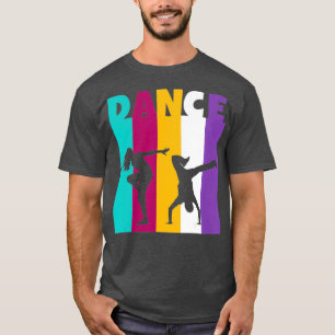Dance Silhouette Muziek Song Move Rave Party T-shirt
