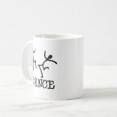 Dance Stick Figures Koffiemok (Voorkant links)