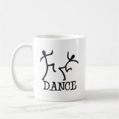 Dance Stick Figures Koffiemok (Links)