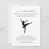 Dance Studio Ballet - Uitnodiging tot overweging (Voorkant)