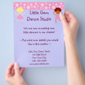 Dance Studio Business Flyer (Hand)