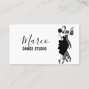 Dance Studio-lessen Visitekaartje