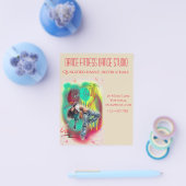 Dance studio's dansen flyer (Enkel)
