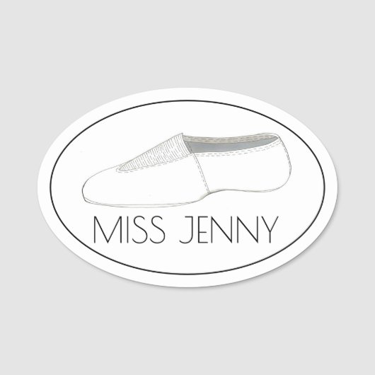 Dance Teacher Coach Acro Gymnastics Acrobat Naamplaatje (Voorkant)