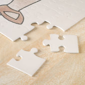 Dance Teacher Gift Lyrical Modern Paars Overweging Legpuzzel (Zijkant)