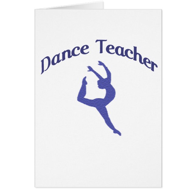 Dance Teacher Jete (Voorkant)