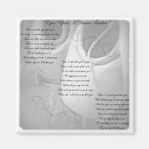 Dance Teacher Poem Magneet