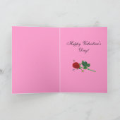 Dance Teacher Valentijnsdag Kaart (Binnen)