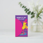 Dance Teacher Visitekaartje (Staand voorkant)