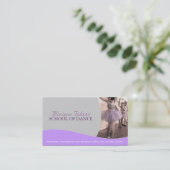 Dance Teacher Visitekaartje (Staand voorkant)