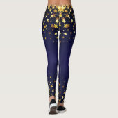 Dance Team Cheerleader Drill Custom Logo Leggings (Achterkant)