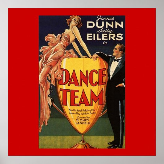 Dance Team  Movie Poster 1932 (Voorkant)