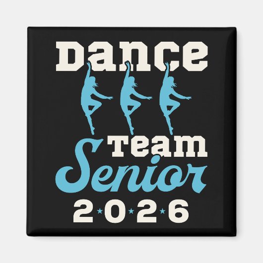 Dance Team Senior Class of 2026 Magneet (Voorkant)