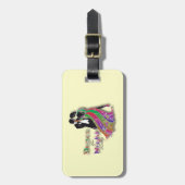 Dance the Night Away Bagagelabel (Voorkant verticaal)